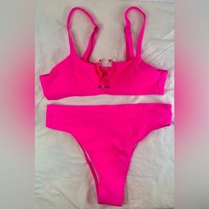 Movokaka Cheeky Bikini Swimsuit Swimwear 2 Piece Set